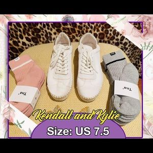 Kendal & Kylie laced running shoes